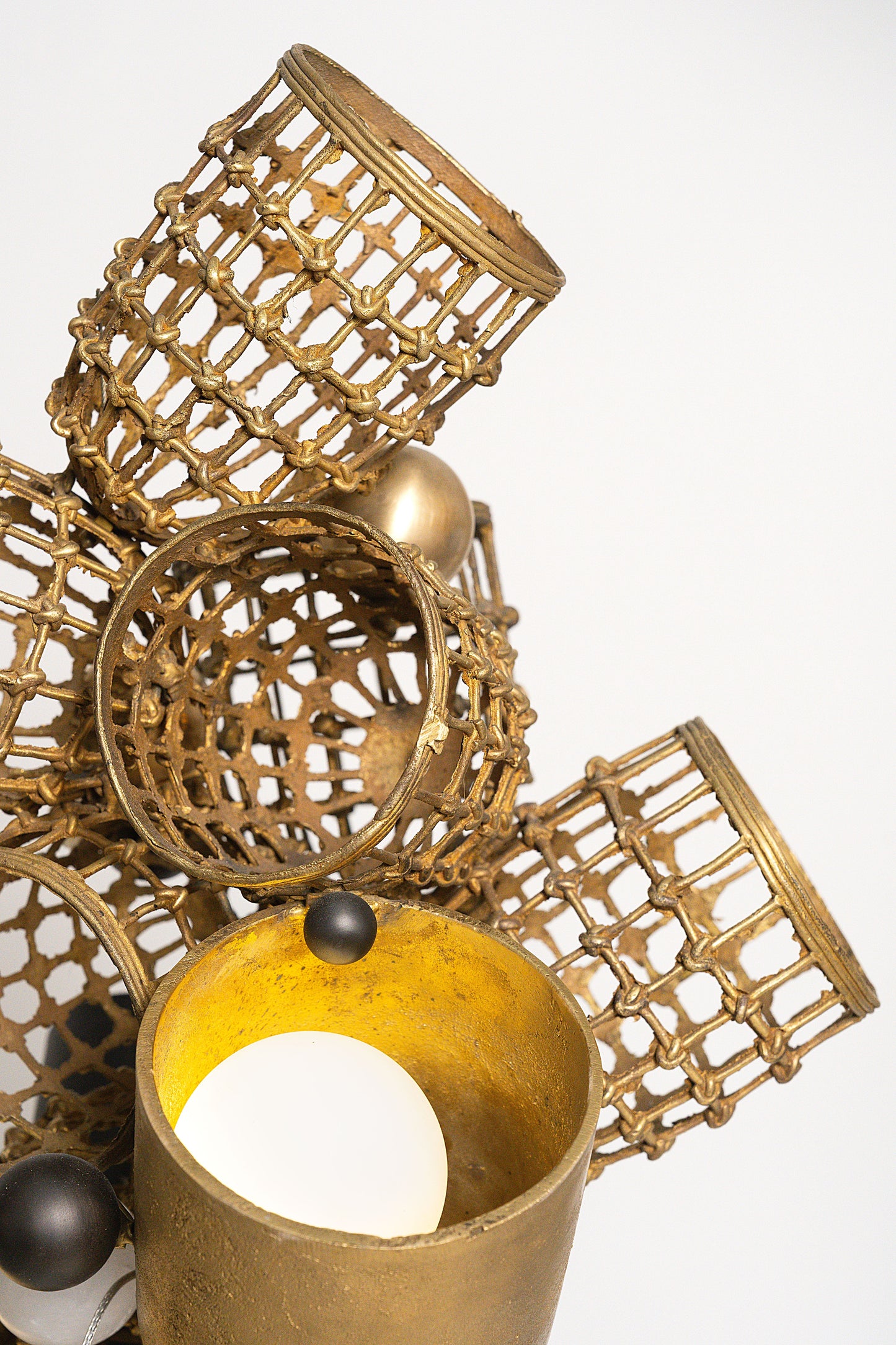 DHOKRA BASKET PENDANT LIGHT