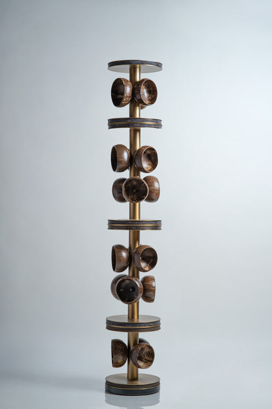 COCONUT SHELL DUMBROO STAMBH