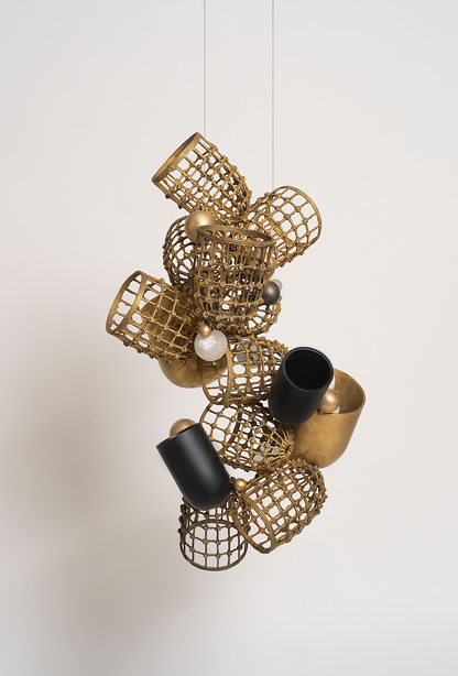 DHOKRA BASKET PENDANT LIGHT
