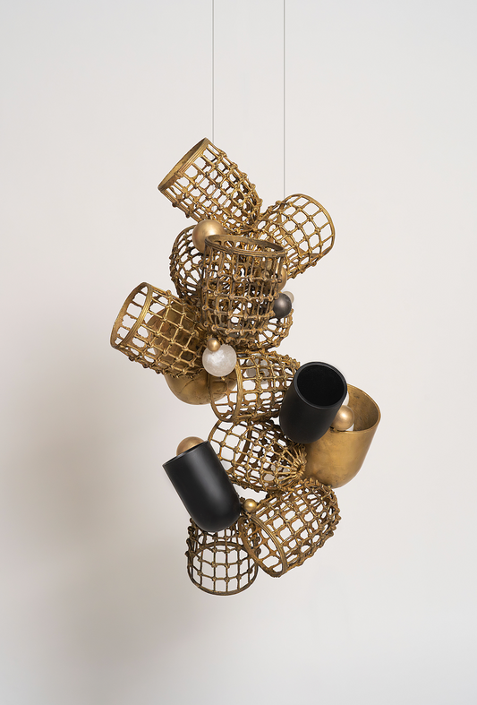 DHOKRA BASKET PENDANT LIGHT