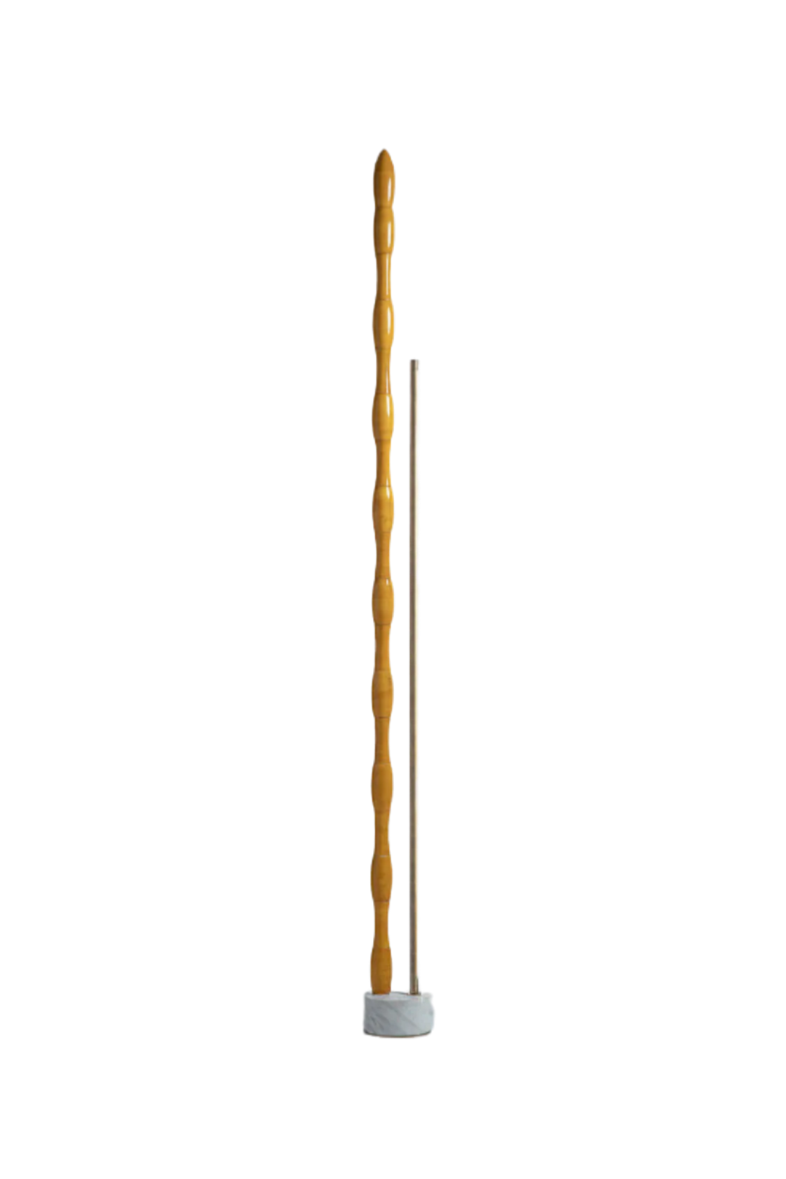 CHANNAPATNA FLOOR LAMP STAMBH - YELLOW